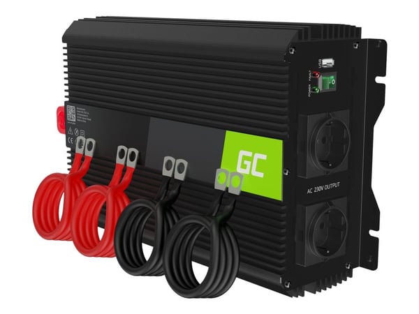 Vihreä solu Vihreä solu Invertteri 12V/230V 3000W/6000W muutettu lähtöjännite Vihreä solu Vihreä solu
