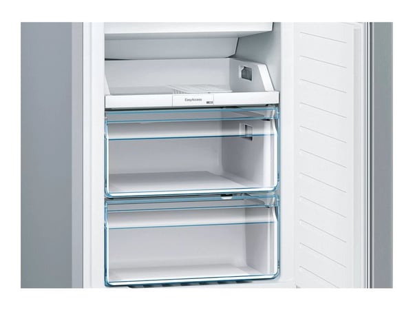 Bosch Serie | 2 KGN36NLEA - Kjøleskap/fryser - bunnfryser - bredde: 60 cm - dybde: 66 cm - høyde: 186 cm - 305 liter - Klasse E - inox