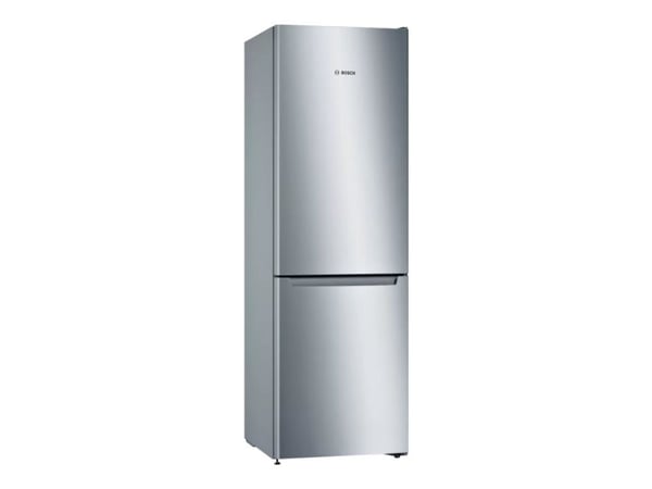 Bosch Serie | 2 KGN36NLEA - Kjøleskap/fryser - bunnfryser - bredde: 60 cm - dybde: 66 cm - høyde: 186 cm - 305 liter - Klasse E - inox