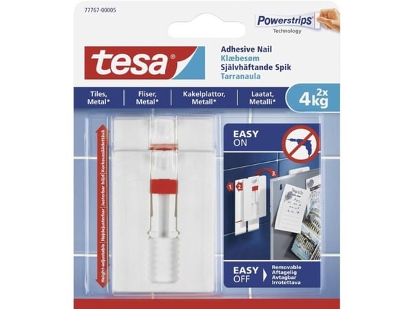TESA 77767 TVIRTINIMO SISTEMA. 2x4 kg
