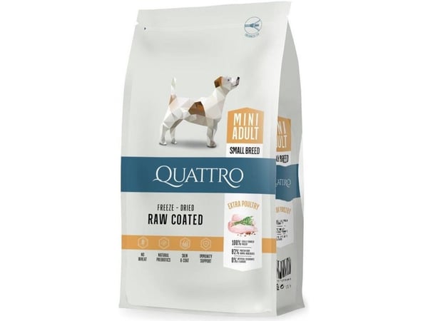 Quattro Super Premium Small Breed Mini Adult, Extra Poultry 7 kg