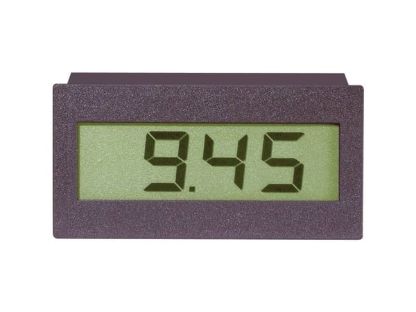 VOLTCRAFT DVM 310 digitalt innbyggingsmåleapparat ±199,9 mV (kan utvides etter ønske ved montering av motstander)