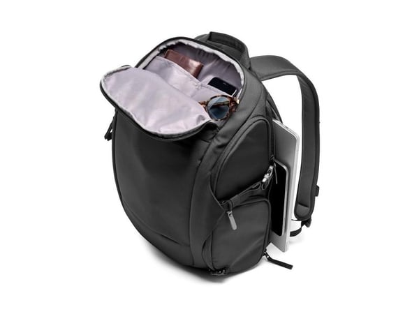 Manfrotto Advanced Travel - Ryggsekk for kamera med linser og notebook - syntetisk tøy - svart - 15"
