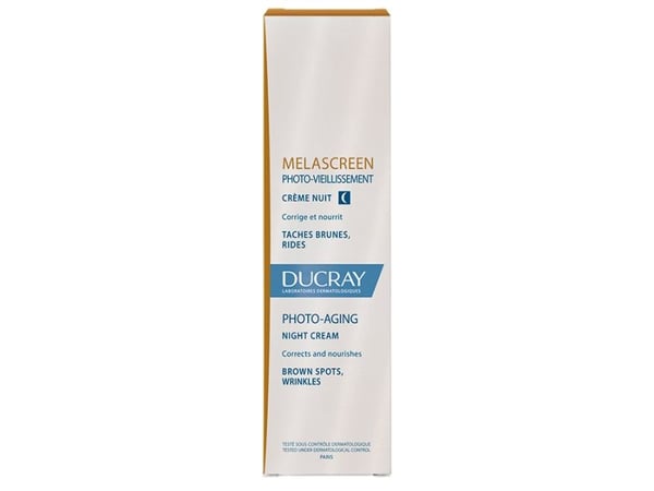Pierre Fabre Ducray Melascreen Night Cream For Photoaging Brown Spots And Wrinkles 50 Ml