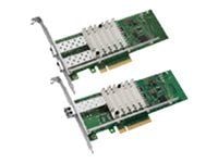 Intel X520 DP - Nätverksadapter - PCIe låg profil - 10GbE - för PowerEdge C4130, C6220, FC630, R320, R420, R520, R720, R820, VRTX, VRTX M520, VRTX ...