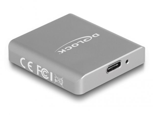 DeLOCK 91006, SD, Harmaa, 10000 Mbit/s, Alumiini, 41 mm, 45 mm