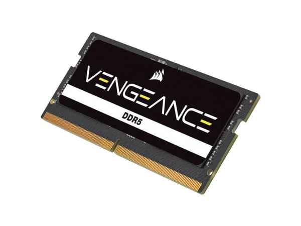 CORSAIR Vengeance - DDR5 - sett - 32 GB: 2 x 16 GB - SO DIMM 262-pin - 4800 MHz / PC5-38400 - CL40 - 1.1 V - ikke-bufret - ikke-ECC