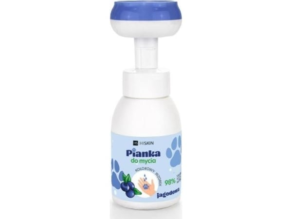 HiSkin HISKIN_Kids blåbær hånd- og kroppsvaskskum 300ml