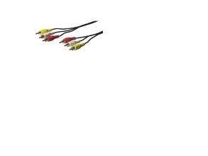 Goobay AVK 354-500 5.0m, 5 m, 3 x RCA, 3 x RCA, Hanstik/Hanstik