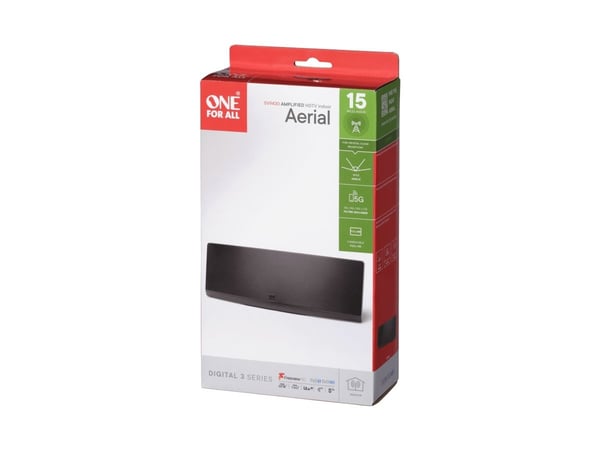 One for All SV 9430 - Antenne - bøyd panel - HDTV, radio - innendørs