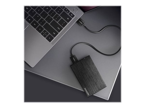 AXAGON EE25-XA6 - Lagringspakke - 2,5" - SATA 6 Gb/s - USB 3.2 (Gen 1)