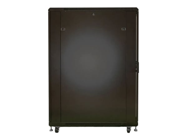 Extralink - Rack skap - står på gulv - svart - 27U - 19"