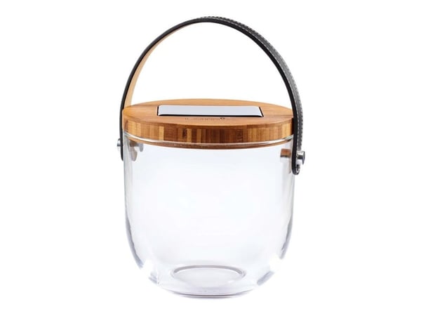 Lumix Deco Glass Basic - Dekorativ lampe - LED - varmt hvitt lys - solcelledrevet