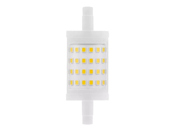 OSRAM LED LINE - LED-lyspære - form: korn - klar finish - R7s - 9.5 W (ekvivalent 75 W) - klasse E - varmt hvitt lys - 2700 K
