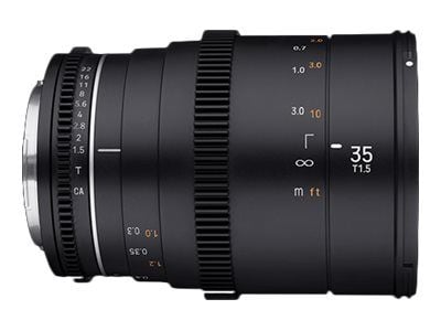 Samyang - Objektiv - 35mm - T1.5 VDSLR MK2 - Sony E-fatning