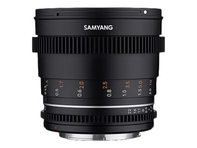 Samyang - Objektiv - 35mm - T1.5 VDSLR MK2 - Sony E-fatning