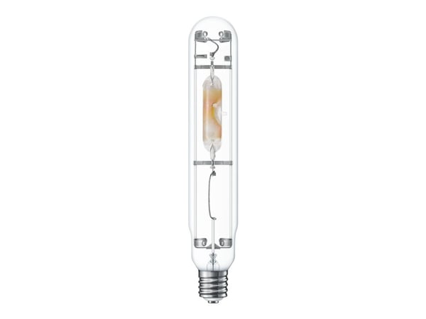 Philips HPI-T High Wattage - Kvartsimetallilamppu (QMH) - muoto: T65 - kirkas viimeistely - E40 - 1000 W - viileän valkoinen valo - 4300 K
