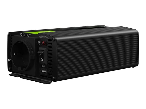 Green Cell - DC til AC inverter - 12 V - 300 Watt - sortering