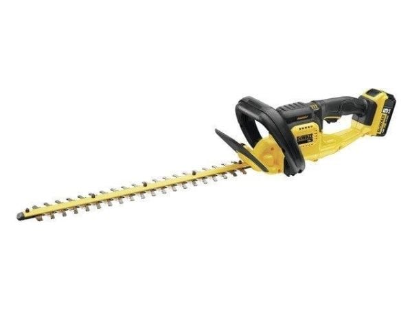 DeWALT DCM563P1-QW, 55 cm, Yksiteräinen, 1,9 cm, Keltainen, Akku, 18 V