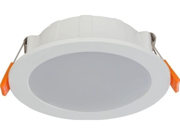 Nowodvorski innfelt takbaderomslampe KOS 8781 LED 8W 4000K rund IP44 hvit