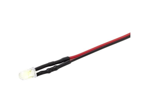 TRU COMPONENTS TC-9323308 LED-signallampa varmvit 12 V/DC