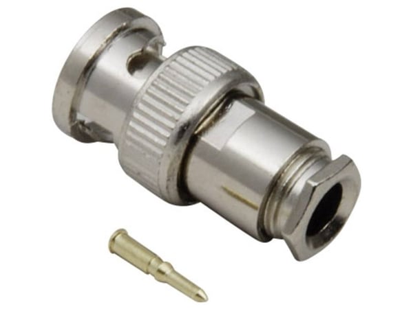 BKL Electronic 0401020/D 0401020/D BNC-liitin Liitin, suora 50 Ω 1 kpl
