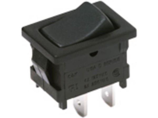 C & K Switches D203J12S205QA vippekontakt 125 V/AC 4,00 A 2 x on/off/on