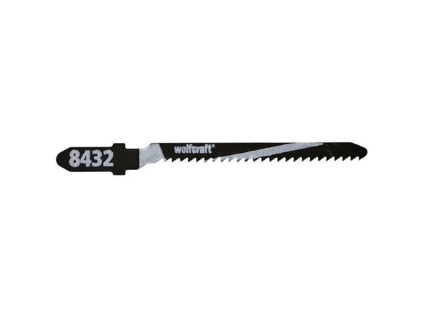 wolfcraft GmbH 8432000, Stikksagblad, Mykt tre, High Carbon Steel (HCS), 5 cm, 2 mm, 1,5 cm