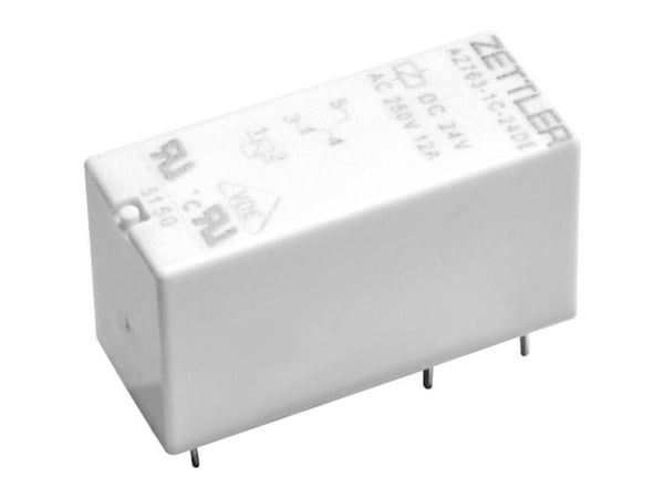 Zettler Electronics AZ763-1C-12D printrelé 12 V/DC 12 1 x vekselkontakt 1 stk
