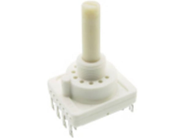 C & K Switches RTAP31S12W25NP dreiebryter 25 V, 25 V/DC 20 mA bryterposisjoner 12 1 x 30° 1 stk