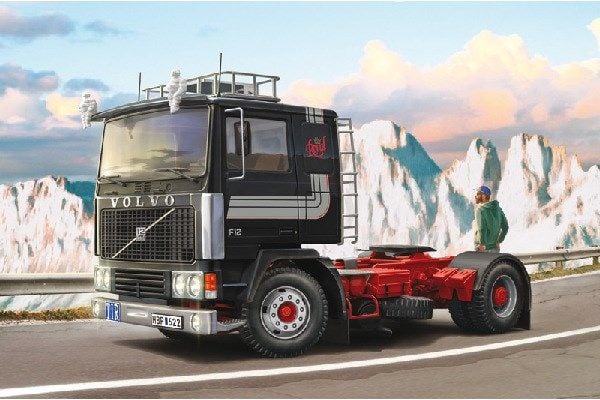 Italeri 3957 Volvo F-12 Intercooler Low Roof Truckmodel byggesæt 1:24