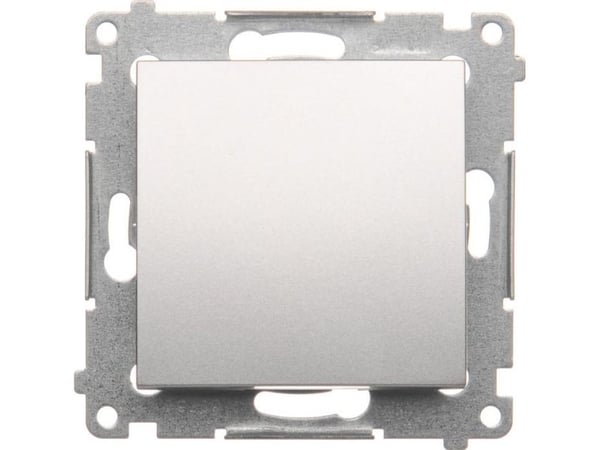 Kontakt-Simon DW1.01/43, Muovi, Hopea, IP20, IP44, 250 V, 10 A, 75 mm