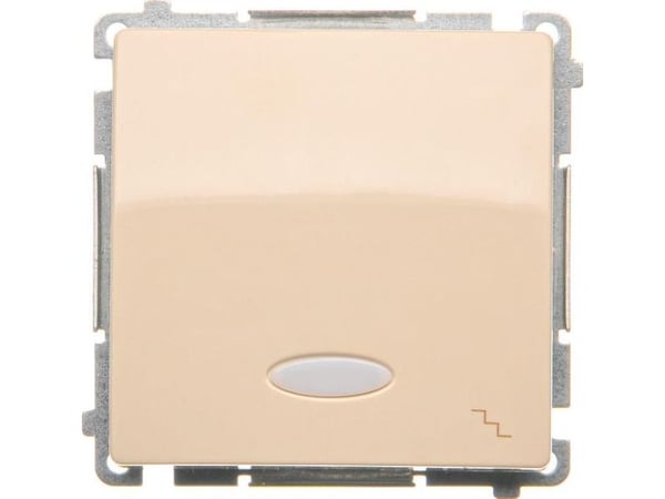 Contact-Simon valaistu porraskytkin Beige - BMW6L.01/12