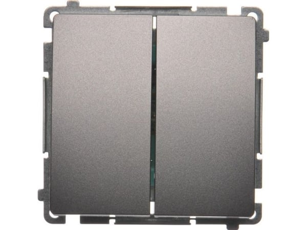 Kontakt-Simon BMW5.01/21, Muovi, Ruostumaton teräs, IP20, IP44, 250 V, 10 A, 75 mm
