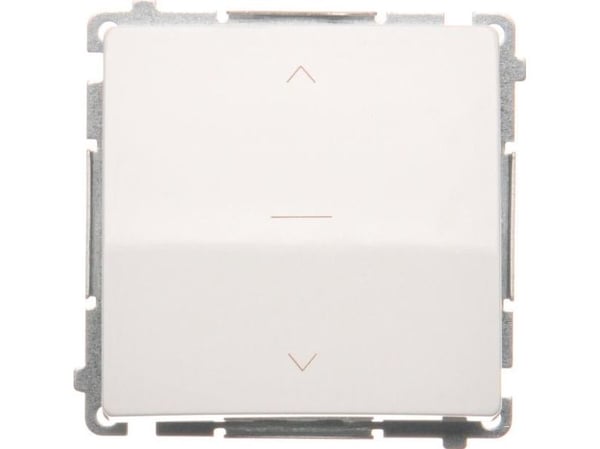 Kontakt-Simon BMZW1K.01/11, Valkoinen, IP20, 250 V, 10 A, 75 mm, 41 mm