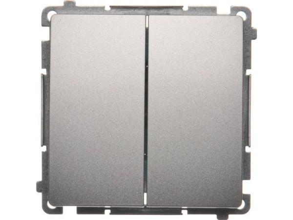 Kontakt-Simon BMW5.01/43, Muovi, Hopea, IP20, IP44, 250 V, 10 A, 75 mm