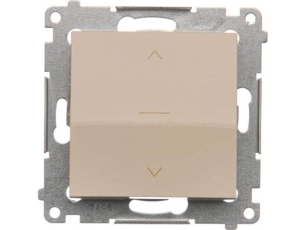 Kontakt-Simon DZW1K.01/41, Valkoinen, Muovi, IP20, 250 V, 10 A, 75 mm