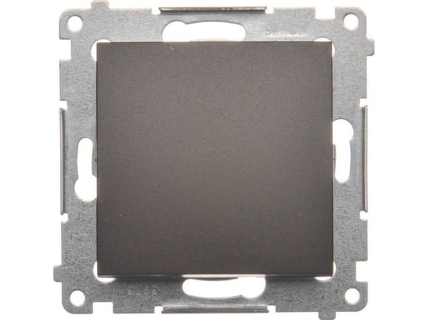 Kontakt-Simon DP1.01/46, Tryckknappsbrytare, Plast, brons, IP20, IP44, 250 V, 10 A