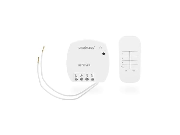 Smartwares SH4-99560, Trådløs, Hvit, Plast, IP21, 433.92 MHz, Innebygget