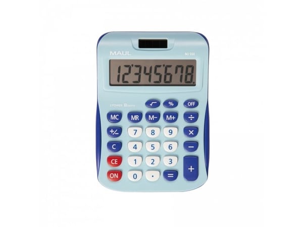MAUL MJ 550, Ficka, Display, 8 siffror, 1 linjer, Batteri, Svart