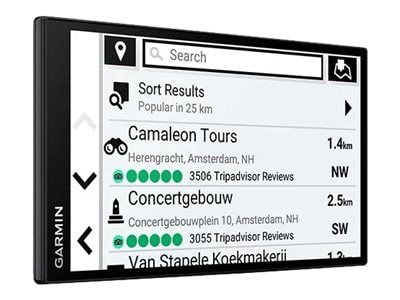 Garmin DriveSmart 76, 17,8 cm (7"), 1024 x 600 pikseliä, TFT, 152,4 x 88,9 mm (6 x 3.5"), Multi-touch, 152 x 89 mm