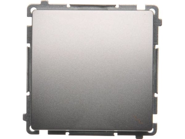 Kontakt-Simon BMW6.01/43, Muovi, Hopea, IP20, IP44, 250 V, 10 A, 75 mm
