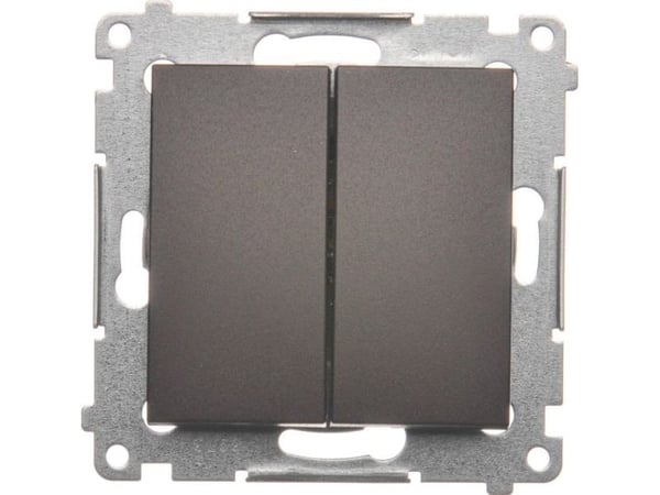 Kontakt-Simon DW5.01/46, Plast, Pronssi, IP20, IP44, 250 V, 10 A, 75 mm