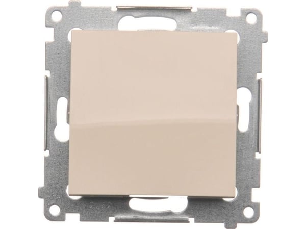 Kontakt-Simon DP1A.01/41, Painikekytkin, Muovi, Valkoinen, IP20, IP44, 250 V, 16 A