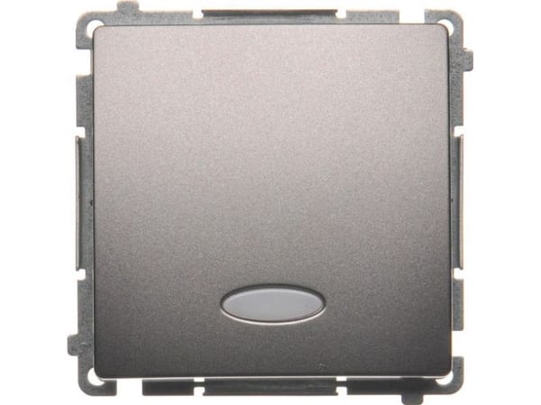 Kontakt-Simon BMW1L.01/21, Plast, Rostfritt stål, IP20, IP44, 250 V, 10 A, 75 mm
