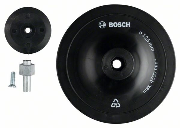Bosch BAG DISC 125MM M/SHAFT M/SHAFT