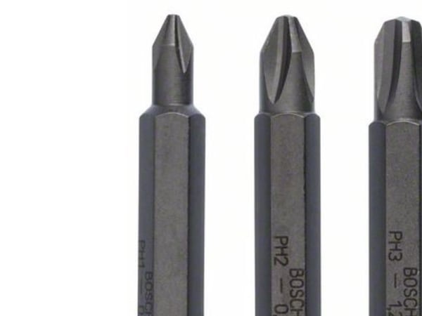 Bosch BITS DOUBLE LIGHT/PH/PX L:60MM 3 KPL 3 KPL