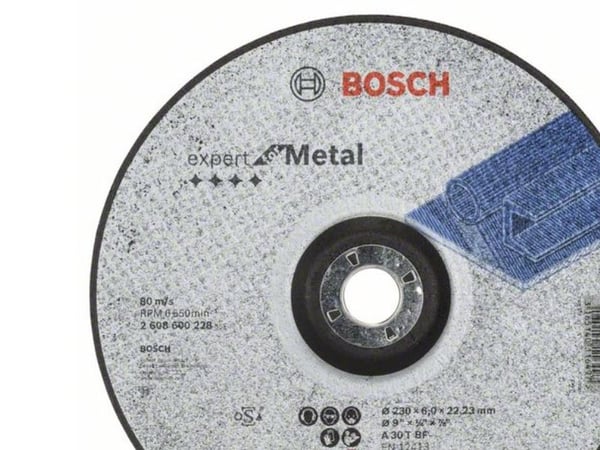 Bosch tilbehør 2608600228 slipeskive offset 230 mm 22,23 mm 1 stk.
