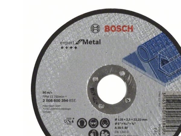 Bosch LEIKKAUSSAHA Ø125X2,5MM METALLI