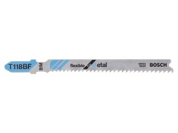 Stikksagblad T 118 BF fleksibelt for metall [2608634503]